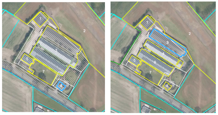 Voorbeeld aangifte stallen verzamelaanvraag 2025